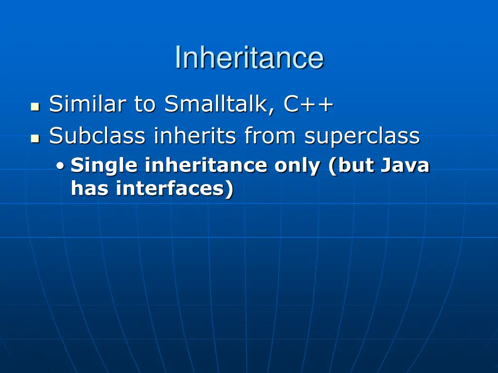 inheritance