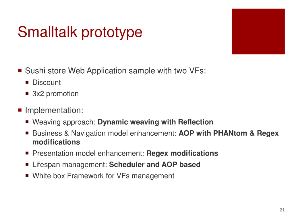 smalltalk prototype