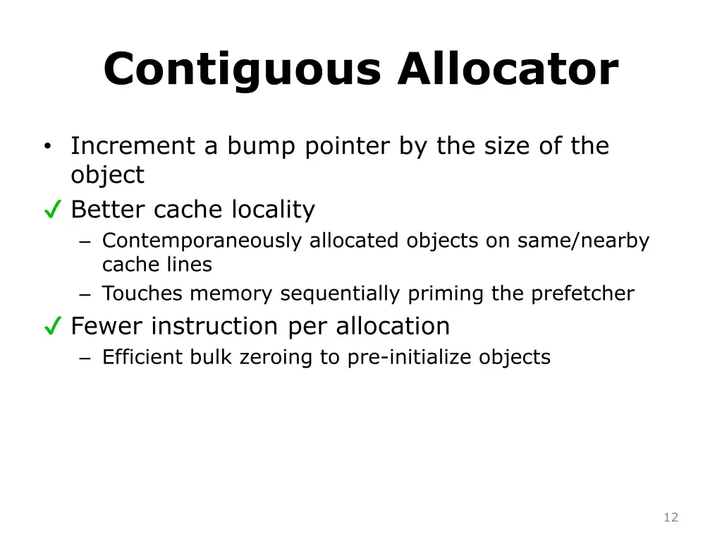 contiguous allocator