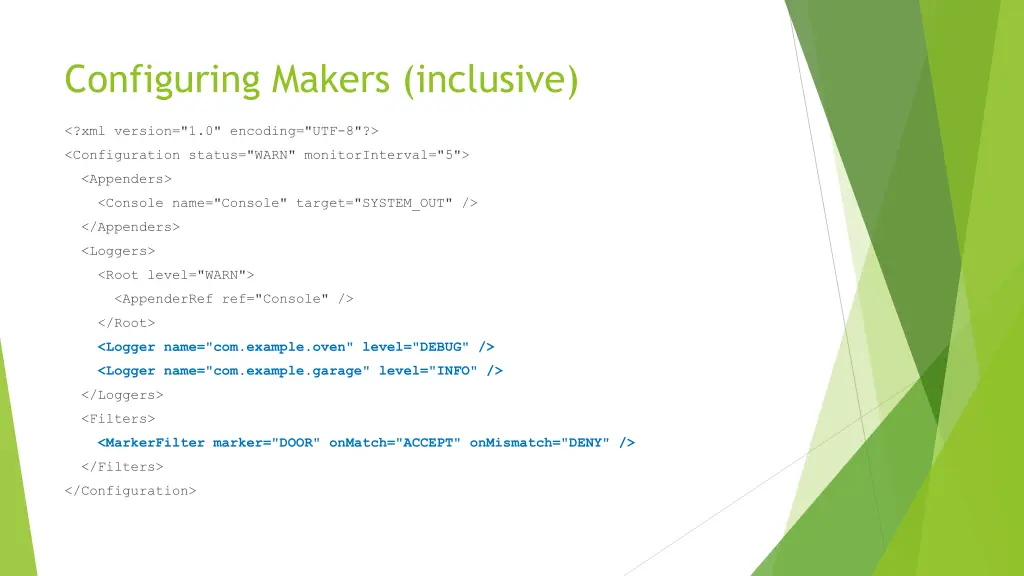 configuring makers inclusive