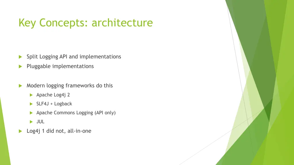 key concepts architecture