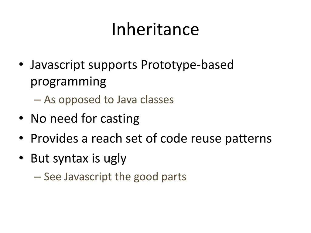 inheritance