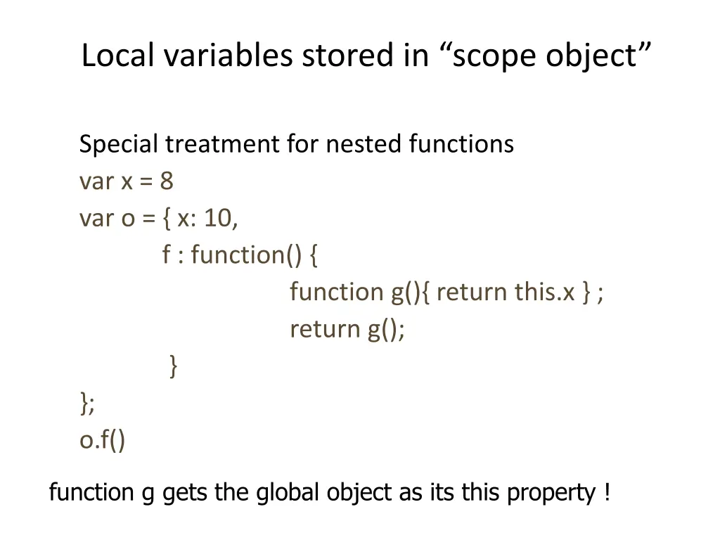 local variables stored in scope object