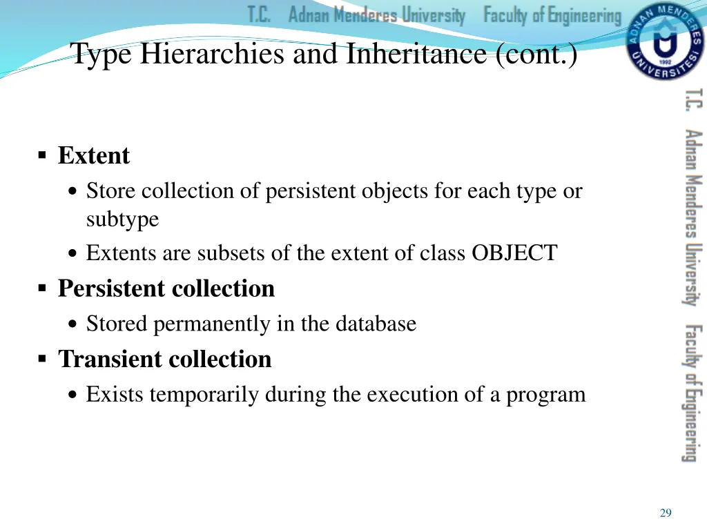 type hierarchies and inheritance cont 1