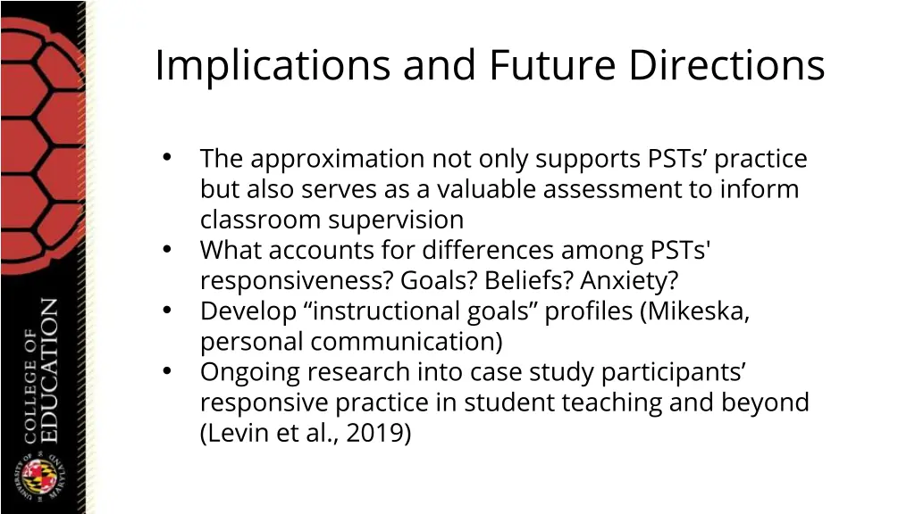 implications and future directions