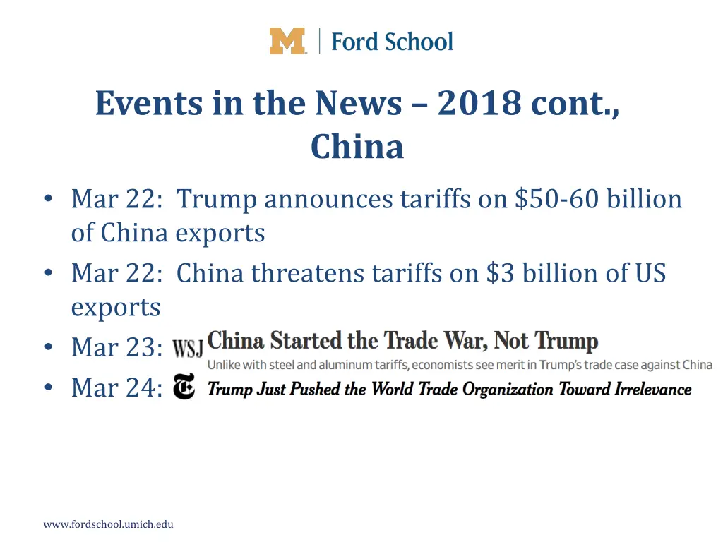 events in the news 2018 cont china