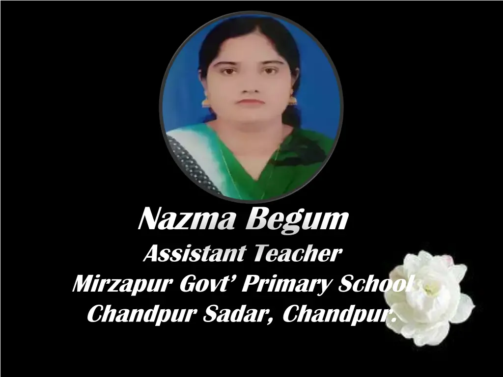 nazma begum assistant teacher mirzapur govt