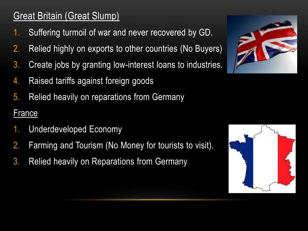 great britain great slump