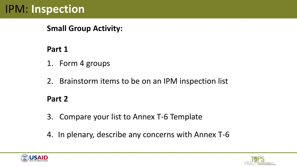 ipm inspection 1