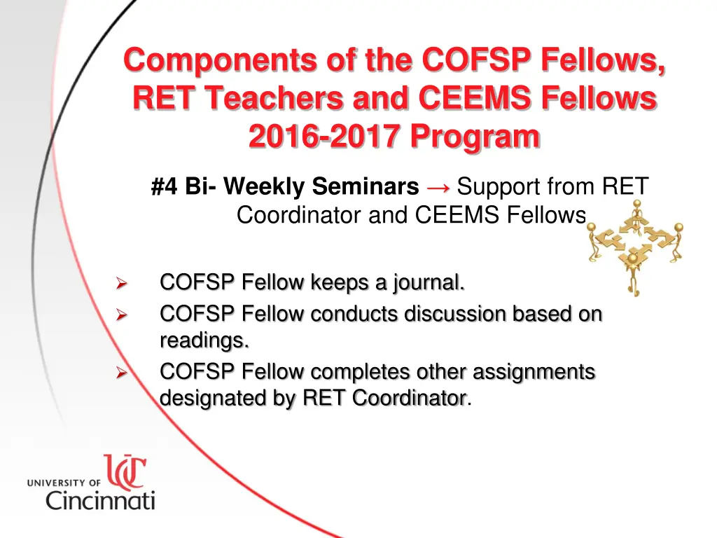 components of the cofsp fellows ret teachers 2