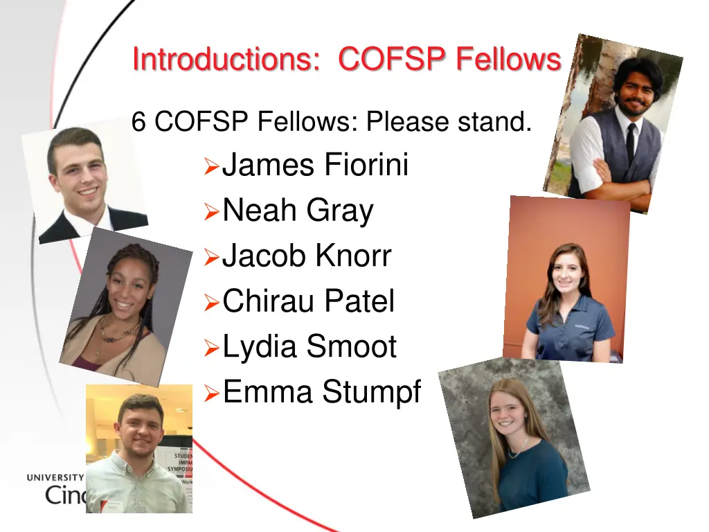 introductions cofsp fellows