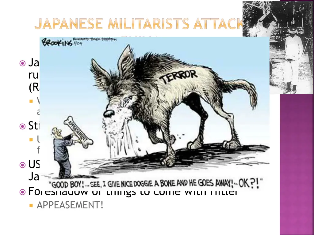 japanese militarists attack china