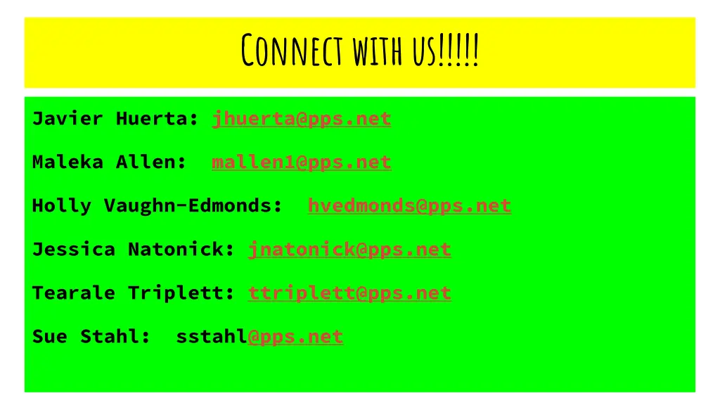 connect with us