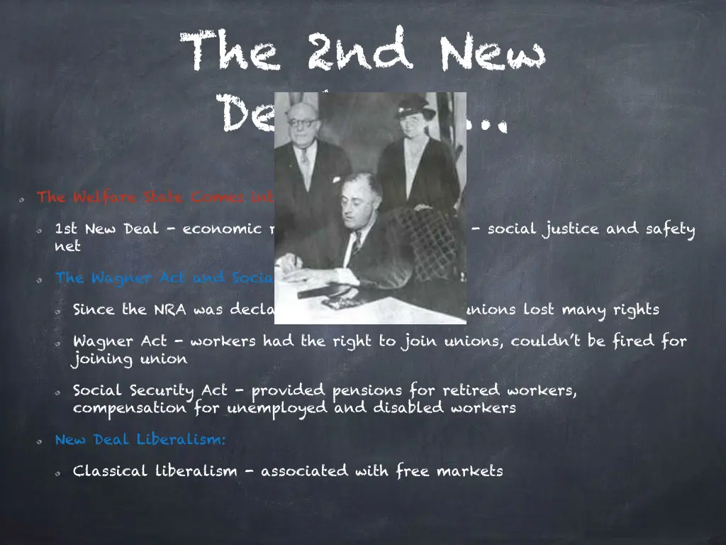 the 2nd new deal