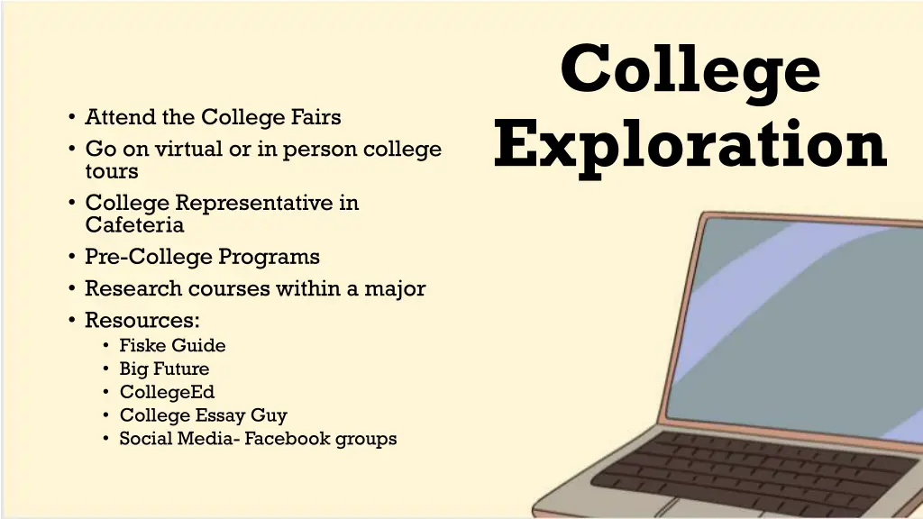 college exploration