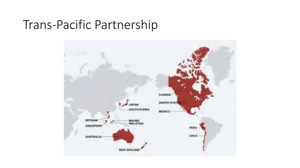 trans pacific partnership