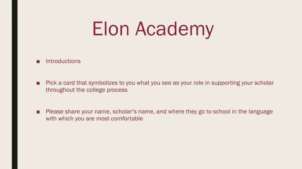 elon academy 1