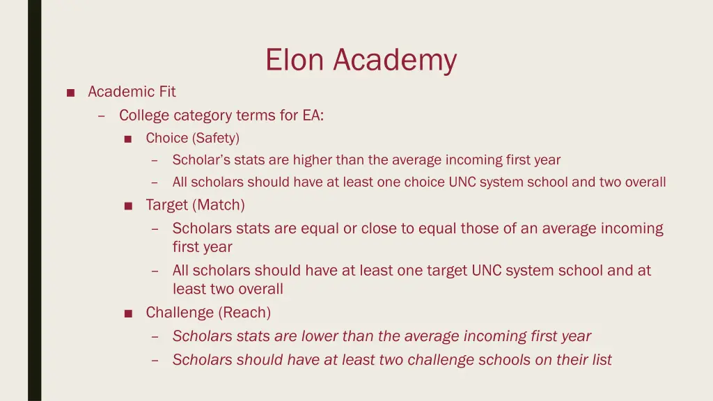 elon academy 10