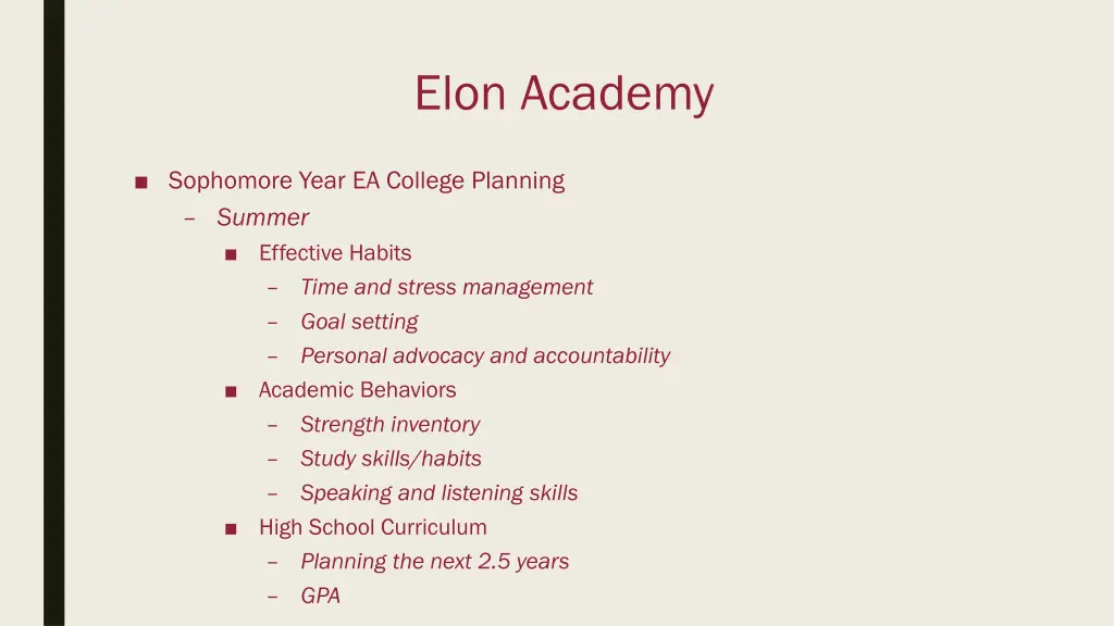 elon academy 3