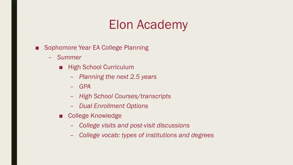 elon academy 4