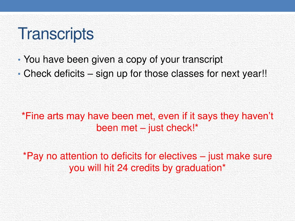 transcripts