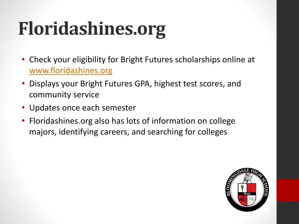 floridashines org