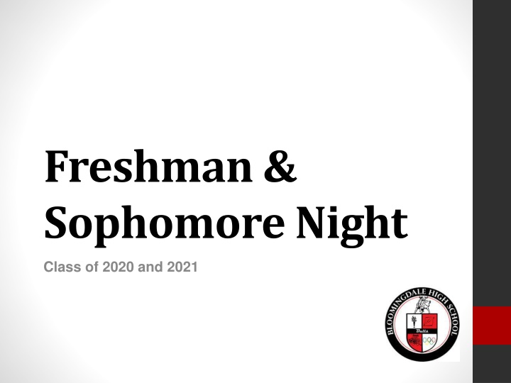 freshman sophomore night