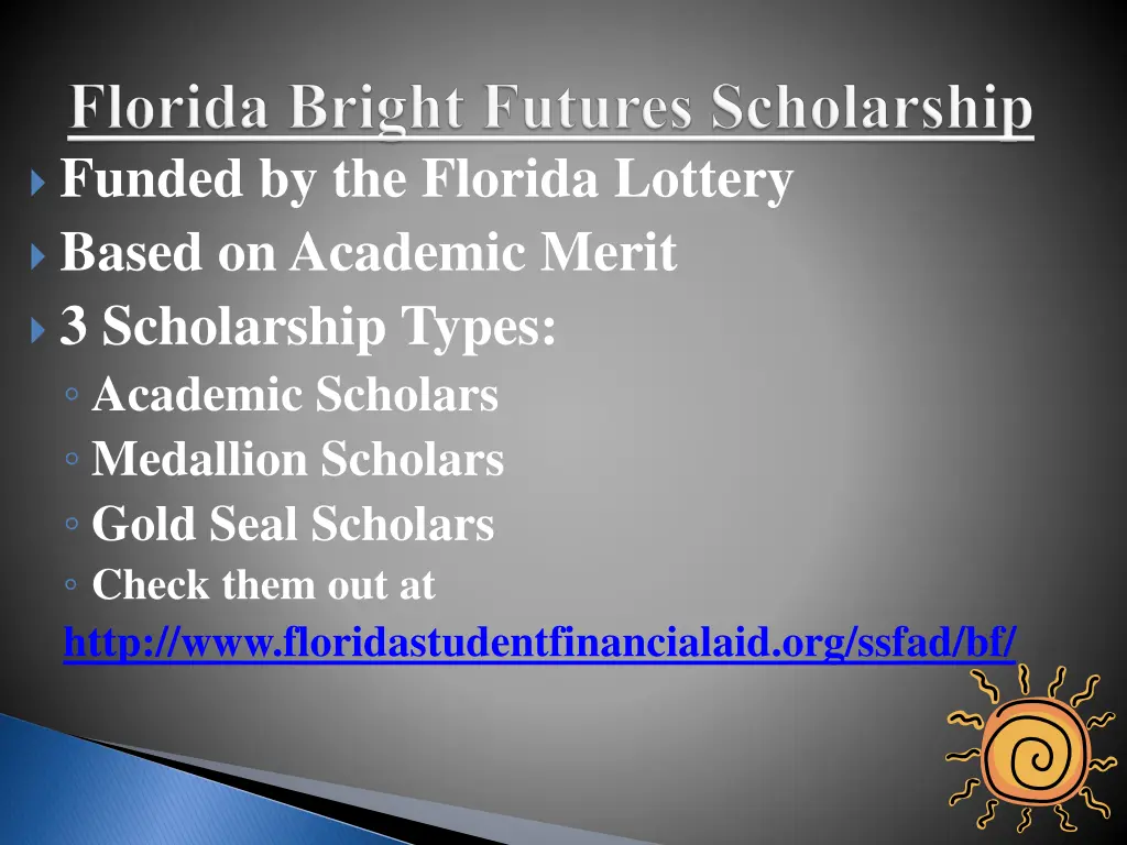 funded by the florida lottery based on academic