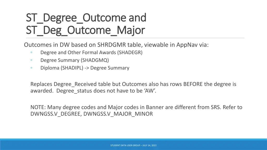 st degree outcome st degree outcome