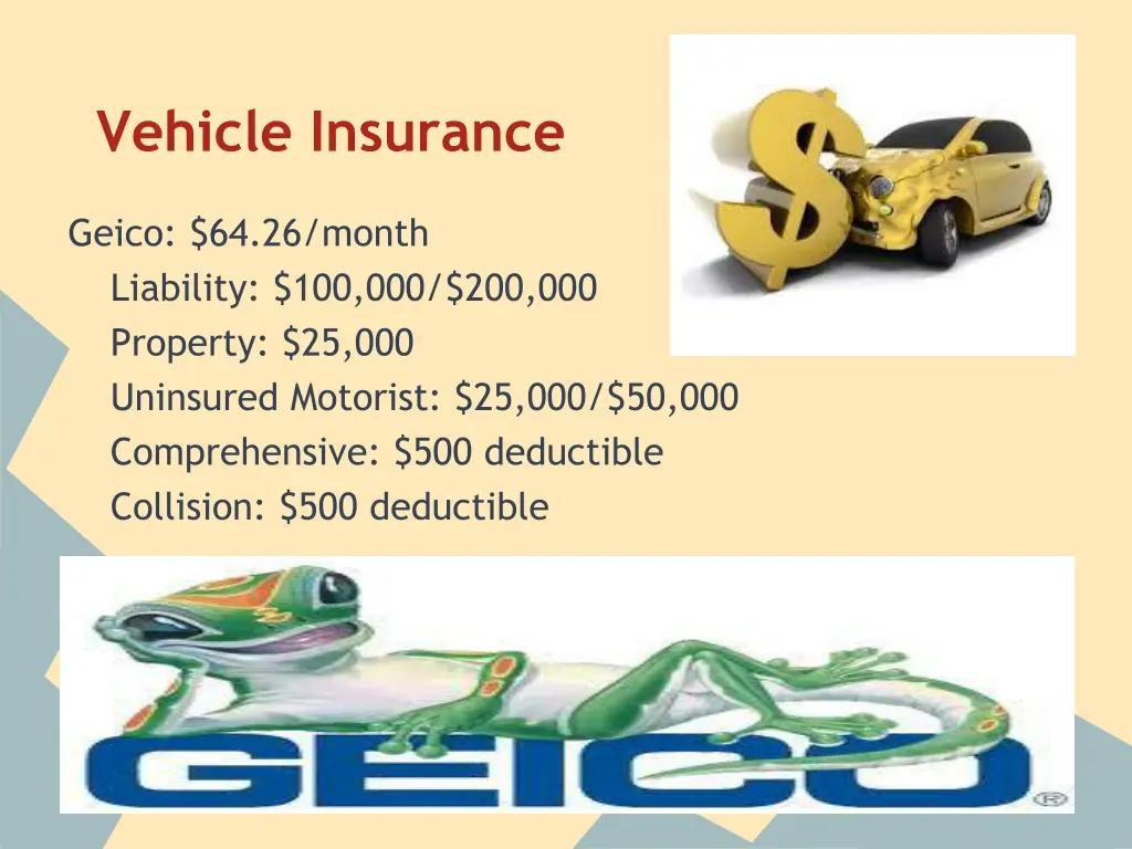 vehicle insurance