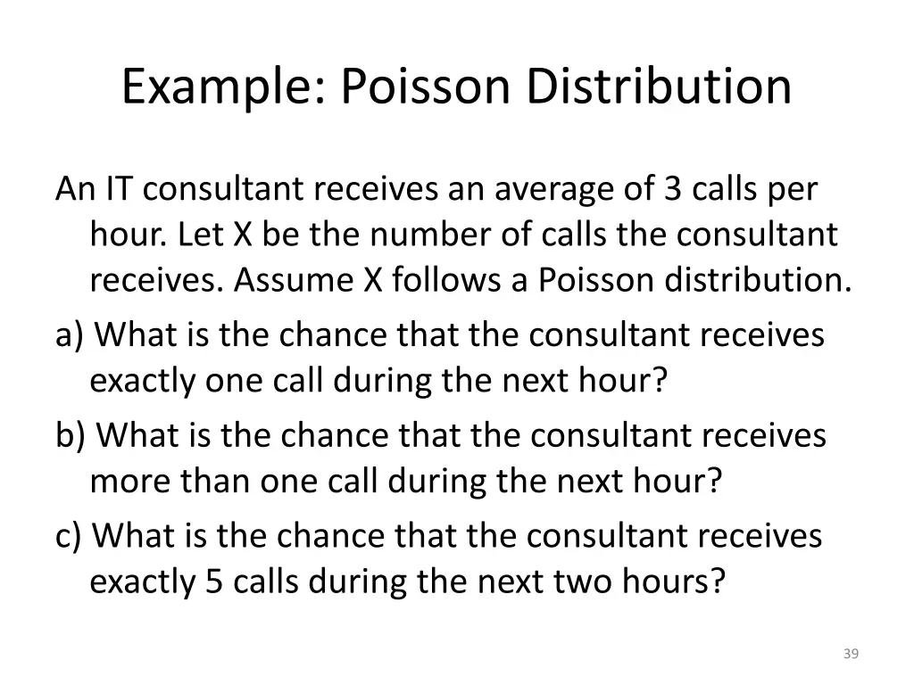 example poisson distribution