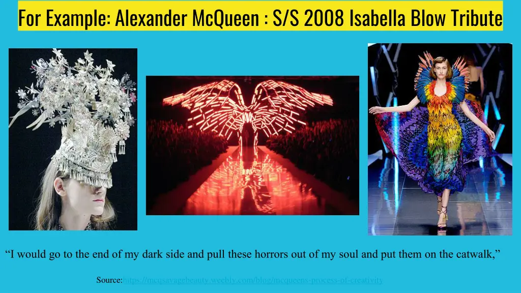 for example alexander mcqueen s s 2008 isabella