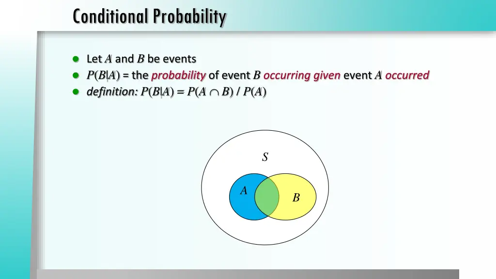 conditional probability 2