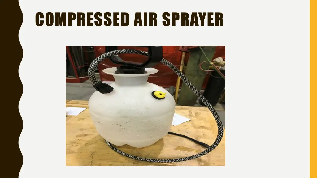 compressed air sprayer