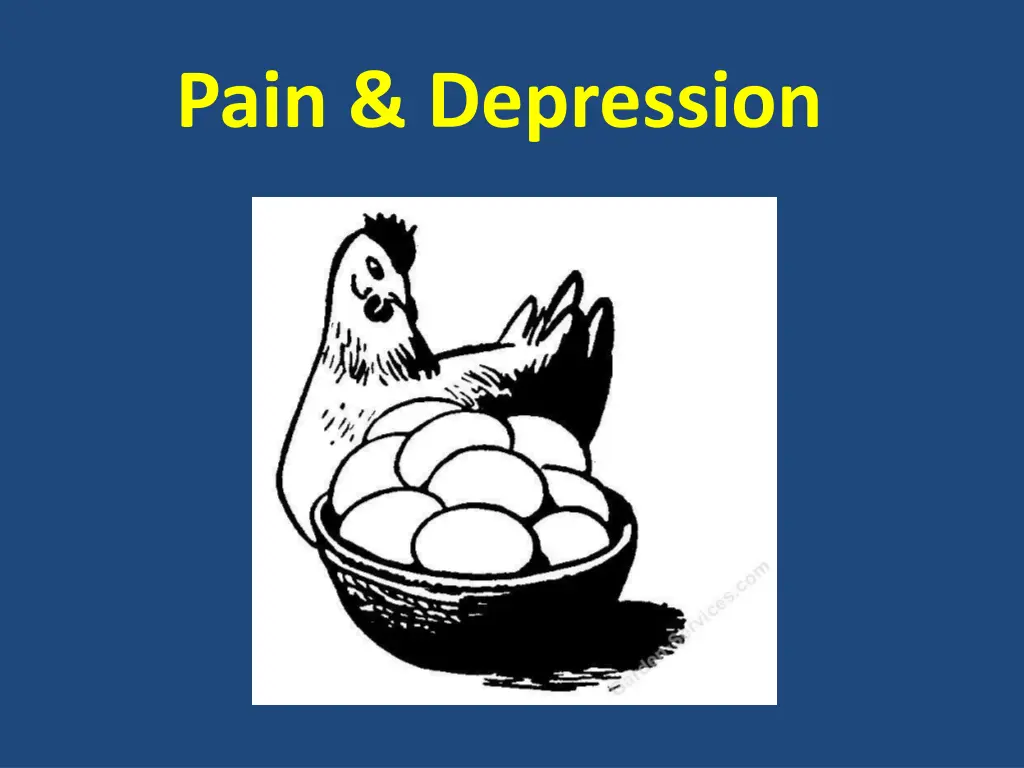 pain depression