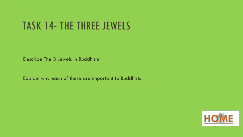 task 14 the three jewels