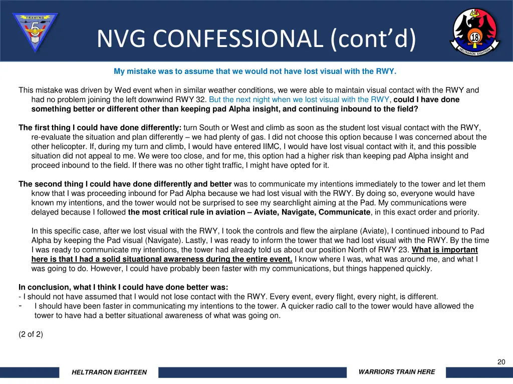 nvg confessional cont d