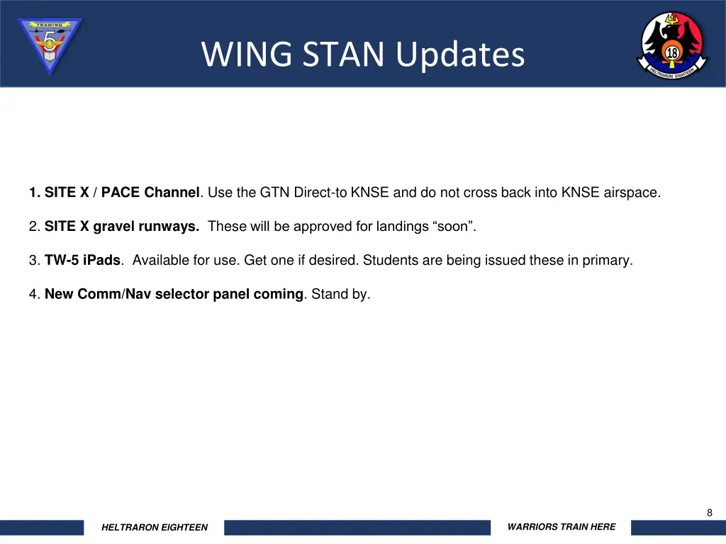 wing stan updates