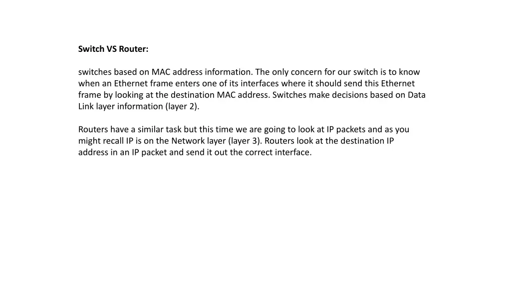 switch vs router