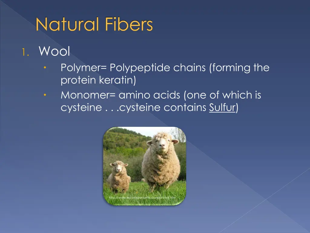 natural fibers