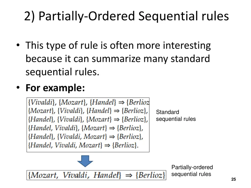 2 partially ordered sequential rules 2