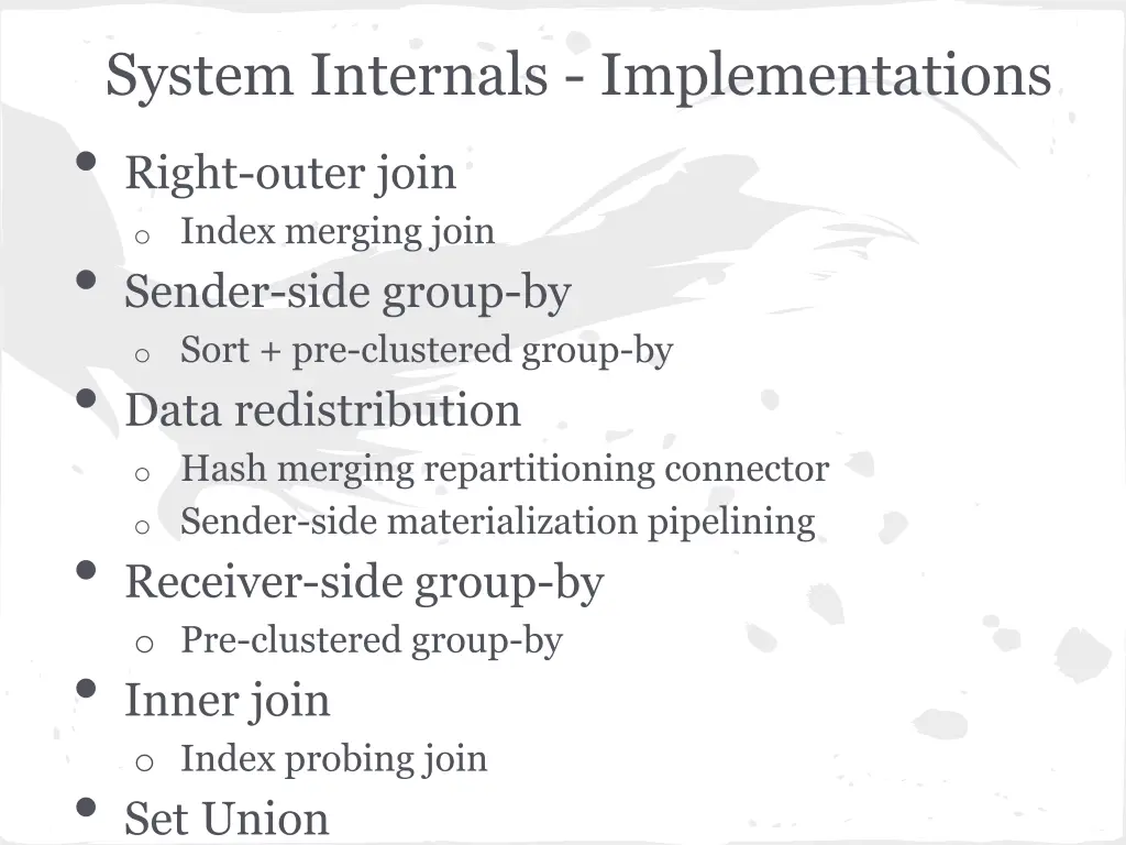 system internals implementations right outer join