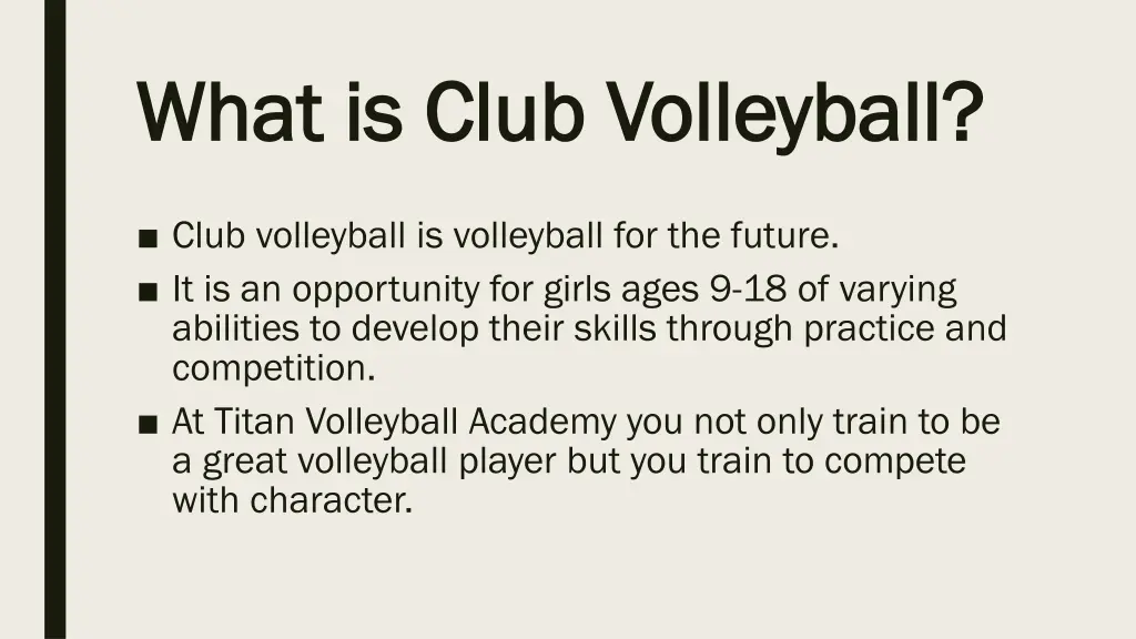 what is club volleyball what is club volleyball