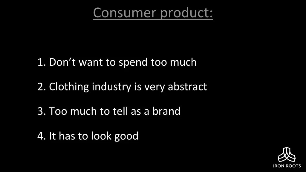 consumer product