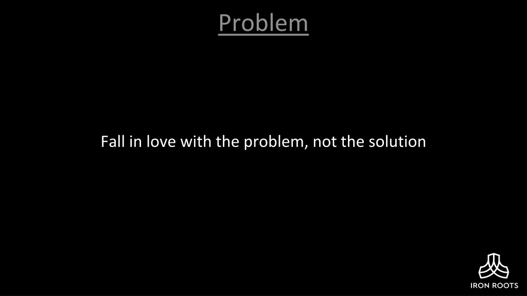 problem