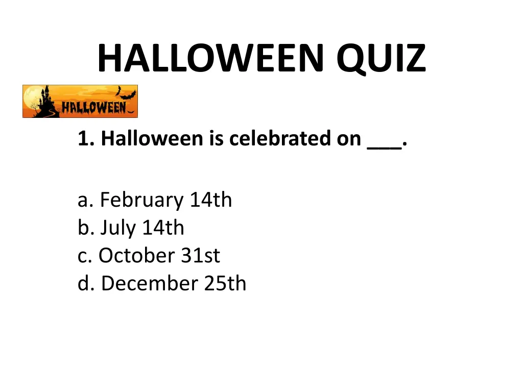 halloween quiz 1