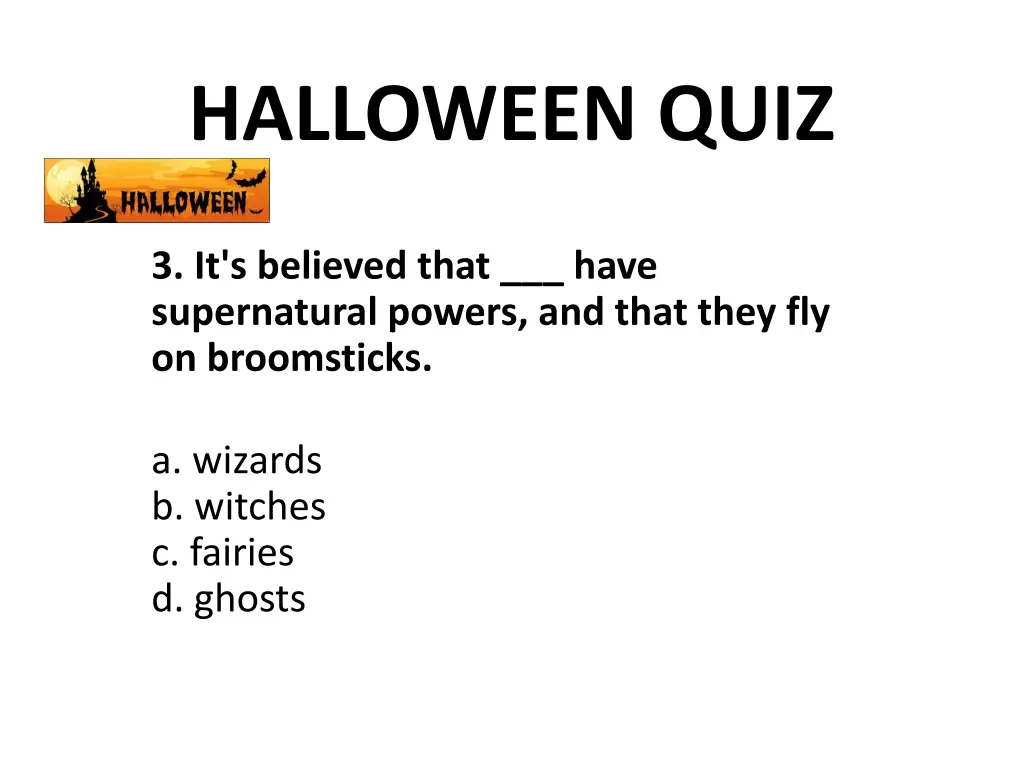 halloween quiz 3