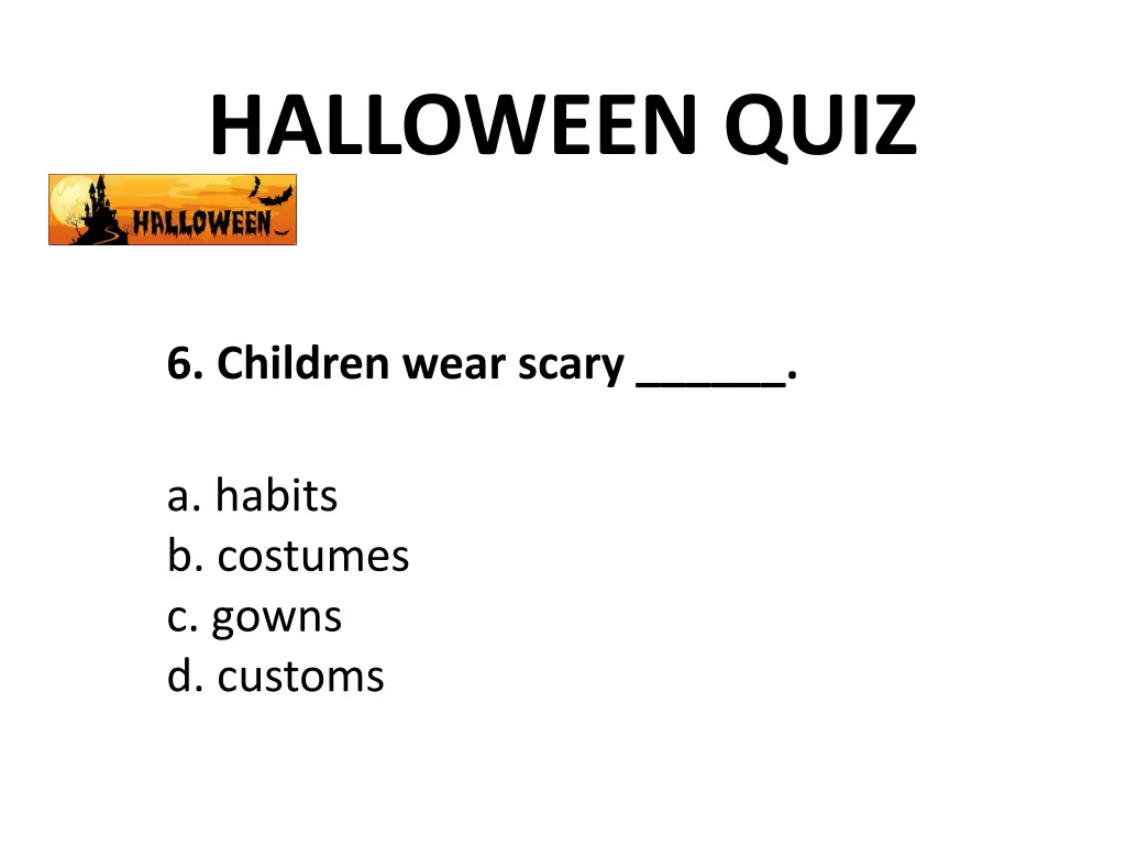 halloween quiz 6