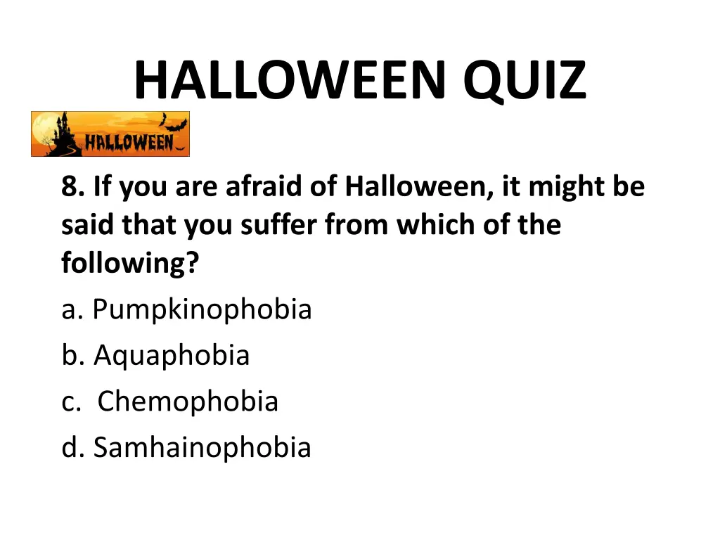 halloween quiz 8