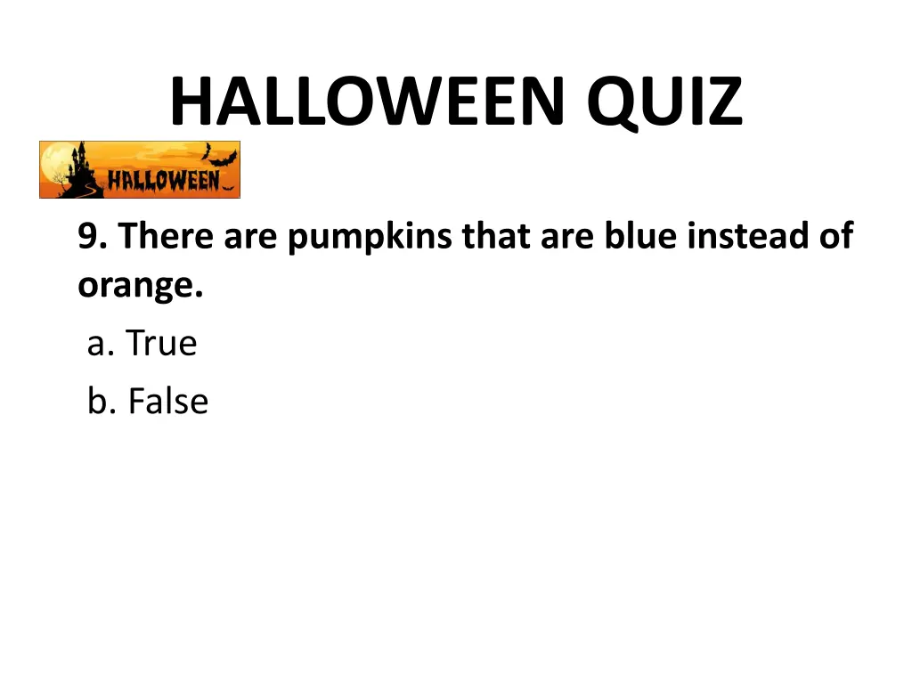 halloween quiz 9